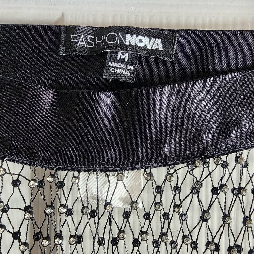 Fashion Nova Black Mesh Accessory - Picture 2 of 3